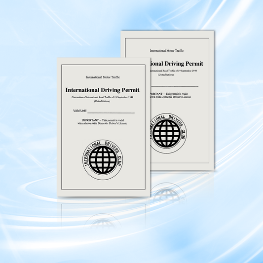 Driver's license translation 1 year International Driver's Permit Singapore, Malaysia, New Asia, United States, Canada, Australia, New Zealand